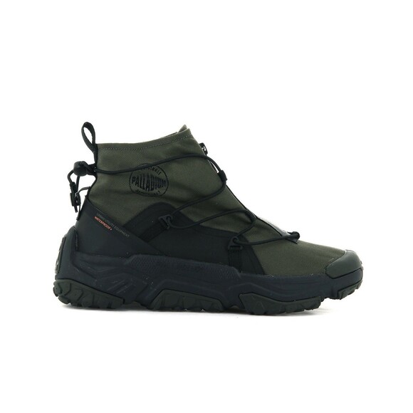 New Palladium OFF-GRID HI ZIP WATERPROOF Boots Sneakers Men 8 Women 9.5 Green main image 5